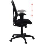 Lorell Executive Mesh High-back Swivel Chair (86205) - Image 5