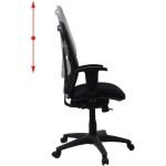 Lorell Executive Mesh High-back Swivel Chair (86205) - Image 6