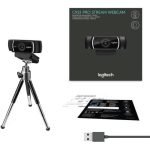 Logitech C922 Pro Stream Webcam W Tripod (960001087) - Image 4