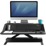 Fellowes Lotus™ DX Sit-Stand Workstation - Black (8080301) - Image 5