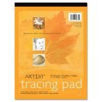 Pacon Art1st Parchment Tracing Paper, 16 lb, 9 x 12, White, 50/Pack (2312)