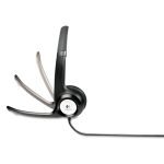 Logitech H390 Binaural Over The Head USB Headset with Noise-Canceling Microphone, Black (981000014) - Image 4
