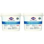Clorox Healthcare Bleach Germicidal Wipes, 1-Ply, 12 x 12, Unscented, White, 110/Canister, 2 Canisters/Carton (30358CT) - Image 4