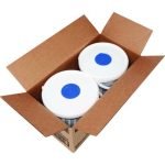 Clorox Healthcare Bleach Germicidal Wipes, 1-Ply, 12 x 12, Unscented, White, 110/Canister, 2 Canisters/Carton (30358CT) - Image 5