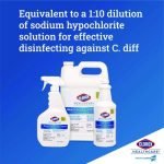 Clorox Healthcare Bleach Germicidal Cleaner, 32 oz Spray Bottle (68970EA) - Image 6