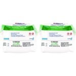 Clorox Healthcare Hydrogen Peroxide Cleaner Disinfectant Wipes, 12 x 11, Unscented, White, 185/Pack, 2 Packs/Carton (30827) - Image 2