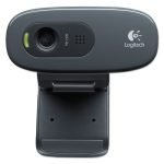 Logitech C270 HD Webcam, 1280 pixels x 720 pixels, 1 Mpixel, Black (960000694) - Image 2