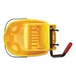 Rubbermaid Commercial WaveBrake 2.0 Bucket/Wringer Combos, Side-Press, 26 qt, Plastic, Yellow (FG748000YEL) - Image 5