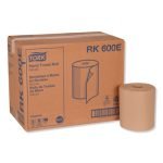 Tork Universal Hardwound Roll Towel, 1-Ply, 7.88" x 600 ft, Natural, 12/Carton (RK600E) - Image 2