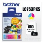 Brother LC753PKS Innobella High-Yield Ink, 600 Page-Yield, Cyan/Magenta/Yellow - Image 3