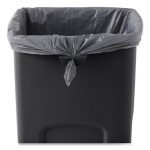 Rubbermaid Commercial Untouchable Square Waste Receptacle, 23 gal, Plastic, Black (356988BK) - Image 2