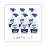 PURELL Healthcare Surface Disinfectant, Fragrance Free, 32 oz Spray Bottle, 6/Carton (334006CT) - Image 3