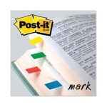 Post-it Small Page Flags in Dispensers, 0.5 x 1.75, Assorted Primary, 35/Color, 4 Dispensers/Pack (6834) - Image 2