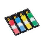 Post-it Small Page Flags in Dispensers, 0.5 x 1.75, Assorted Primary, 35/Color, 4 Dispensers/Pack (6834) - Image 3