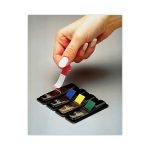 Post-it Small Page Flags in Dispensers, 0.5 x 1.75, Assorted Primary, 35/Color, 4 Dispensers/Pack (6834) - Image 4