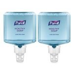PURELL Healthcare HEALTHY SOAP Ultra Mild Foam Refill For ES8 Dispensers, Clean Scent, 1,200 mL, 2/Carton (777502)