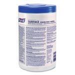 PURELL Healthcare Surface Disinfecting Wipes, 1-Ply, 7" x 10", Unscented, White, 110 Wipes/Canister, 6 Canisters/Carton (934006) - Image 5