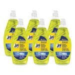 Joy Dishwashing Liquid, Lemon Scent, 38 oz Bottle, 8/Carton (43606CT)