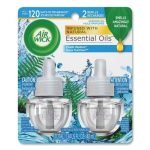 Air Wick Scented Oil Refill, Fresh Waters, 0.67 oz, 2/Pack, 6 Pack/Carton (79717CT) - Image 2