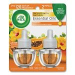 Air Wick Scented Oil Twin Refill, Hawai'i Exotic Papaya/Hibiscus Flower, 0.67 oz, 2/Pack, 6 Packs/Carton (85175CT) - Image 2