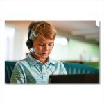 Logitech H111 Binaural Over The Head Headset, Black/Silver (981000612) - Image 5