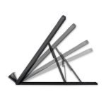 Kensington SmartFit Easy Riser Laptop Cooling Stand, 13" x 9.5" x 0.8" to 7.1", Black, Supports 8 lbs (50422) - Image 4