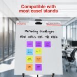 Staples Ultra Sticky Easel Pad, 25" x 30", 30 Sheets/Pad, 8 Pads/Pack (ST62838) - Image 2