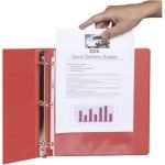 Quill Brand® Top-Loading Sheet Protectors, Heavyweight, 8.5" x 11", 3.3 Mil, Clear, 200/Box (733200) - Image 2