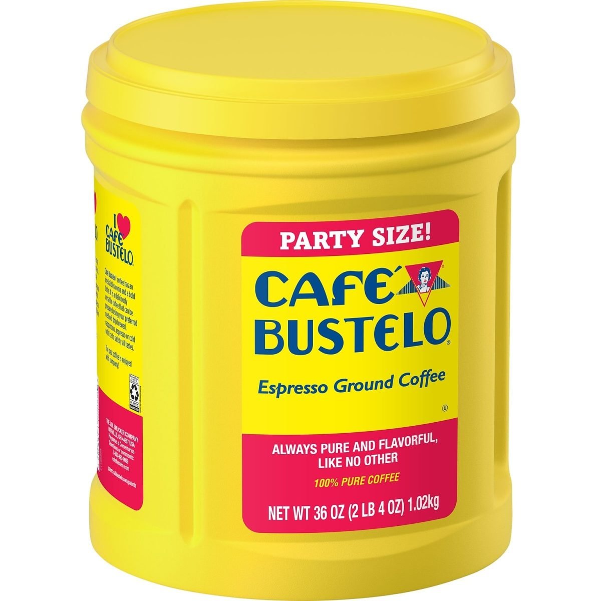 Café Bustelo Espresso Ground Coffee, Dark Roast, 36 oz. (SMU00055) - Image 2
