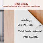 Staples Ultra Sticky Easel Pad, 25" x 30", 30 Sheets/Pad, 8 Pads/Pack (ST62838) - Image 4