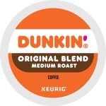 Dunkin' Original Blend Coffee Keurig® K-Cup® Pods, Medium Roast, 22/Box (400845) - Image 3