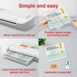 Staples® Thermal Laminator, 9" Width, White (OL141) - Image 5