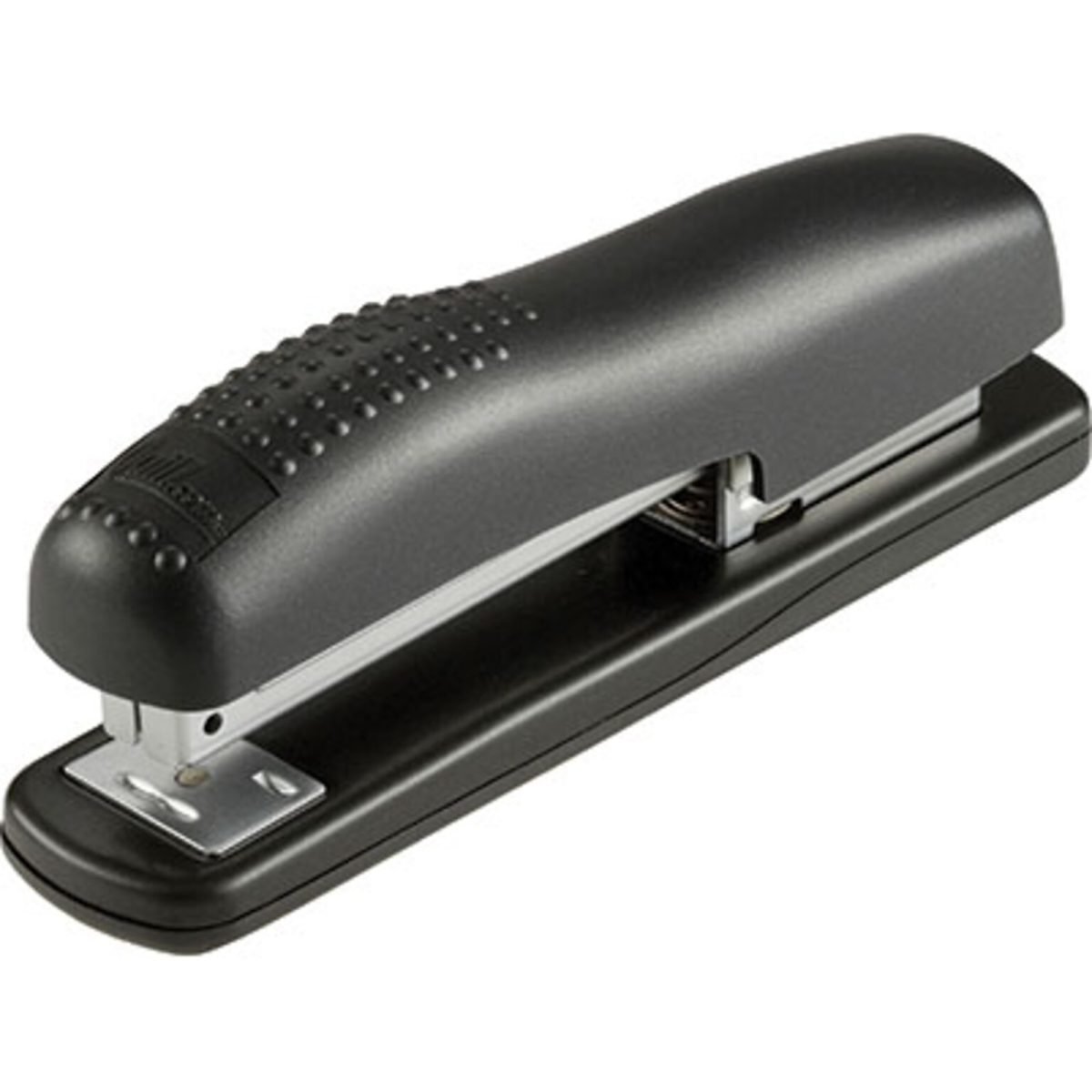 Quill Brand® Contemporary Desktop Stapler, 20 Sheet Capacity, Metallic Black (79604Q) - Image 4