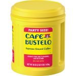 Café Bustelo Espresso Ground Coffee, Dark Roast, 36 oz. (SMU00055)