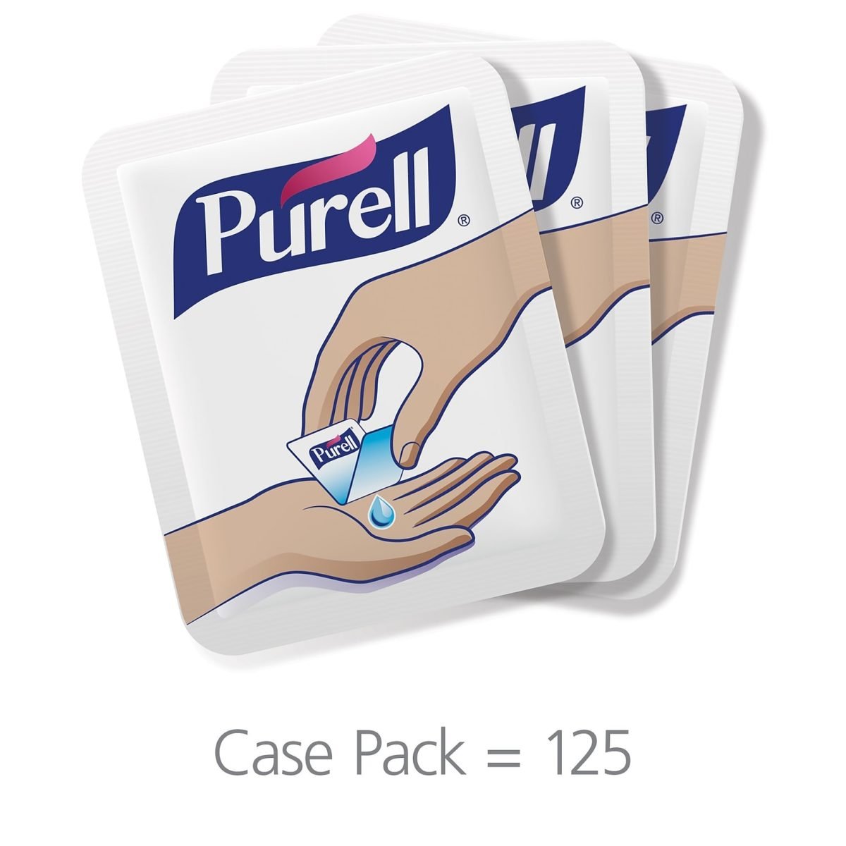 PURELL SINGLES Advanced 70% Alcohol Gel Hand Sanitizer, 125/Box (9630-12-125CTNS) - Image 2