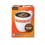 Dunkin' Original Blend Coffee Keurig® K-Cup® Pods, Medium Roast, 22/Box (400845) - Image 4