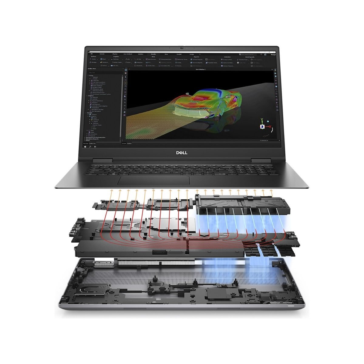 Dell Precision 7780 17.3" Laptop, Intel Core i9-13950HX, 64GB Memory, 1TB SSD, Windows 11 Pro (3GK6N) - Image 4