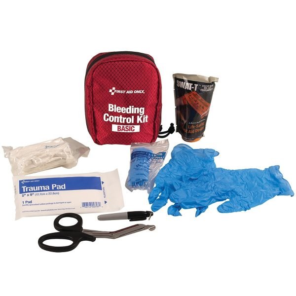 First Aid Only Right Response Bleeding Control Kit, Limb Wounds, 13 Pieces (91061-001)